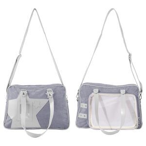 3775 Kawaii Ita Bag Crossbody, Pin Display Purse, Messenger Bag